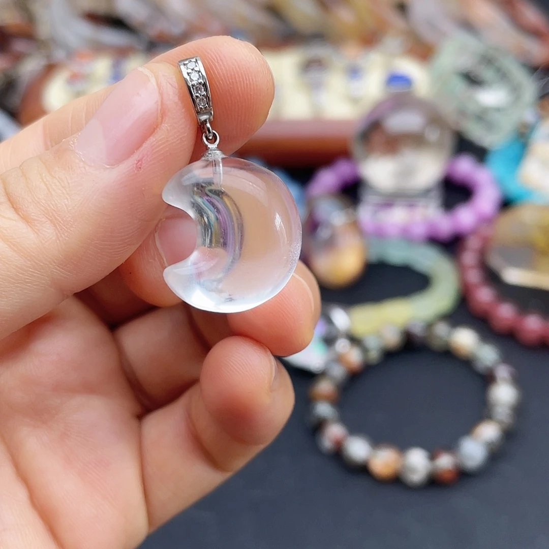 手链烟晶银S925镶嵌