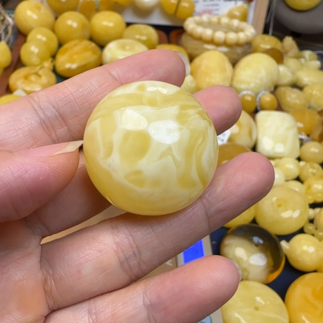 蜜蜡未镶嵌颈饰天然蜜蜡