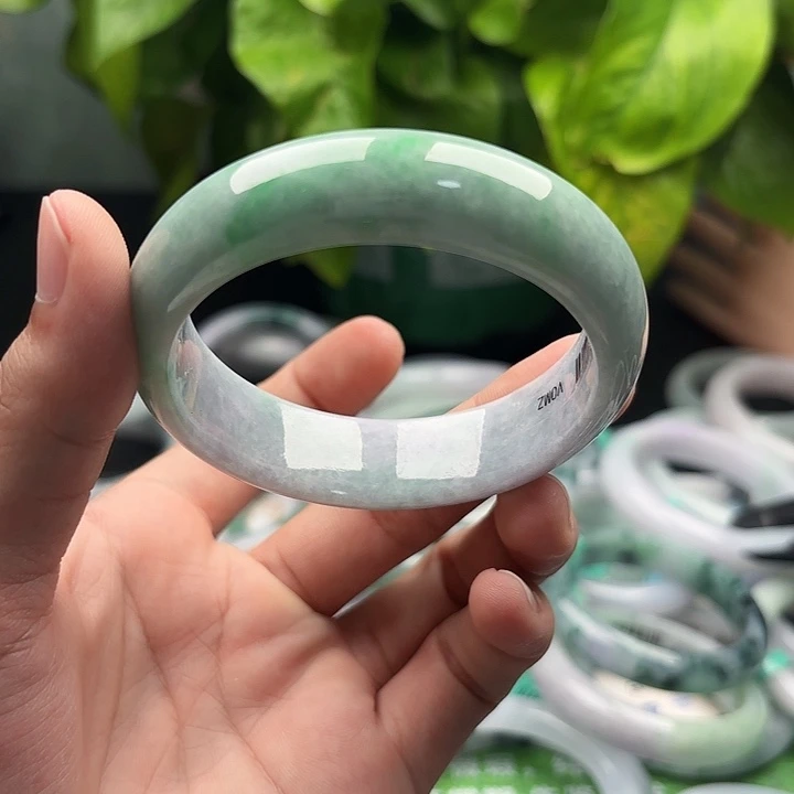 翡翠未镶嵌手镯585960 80