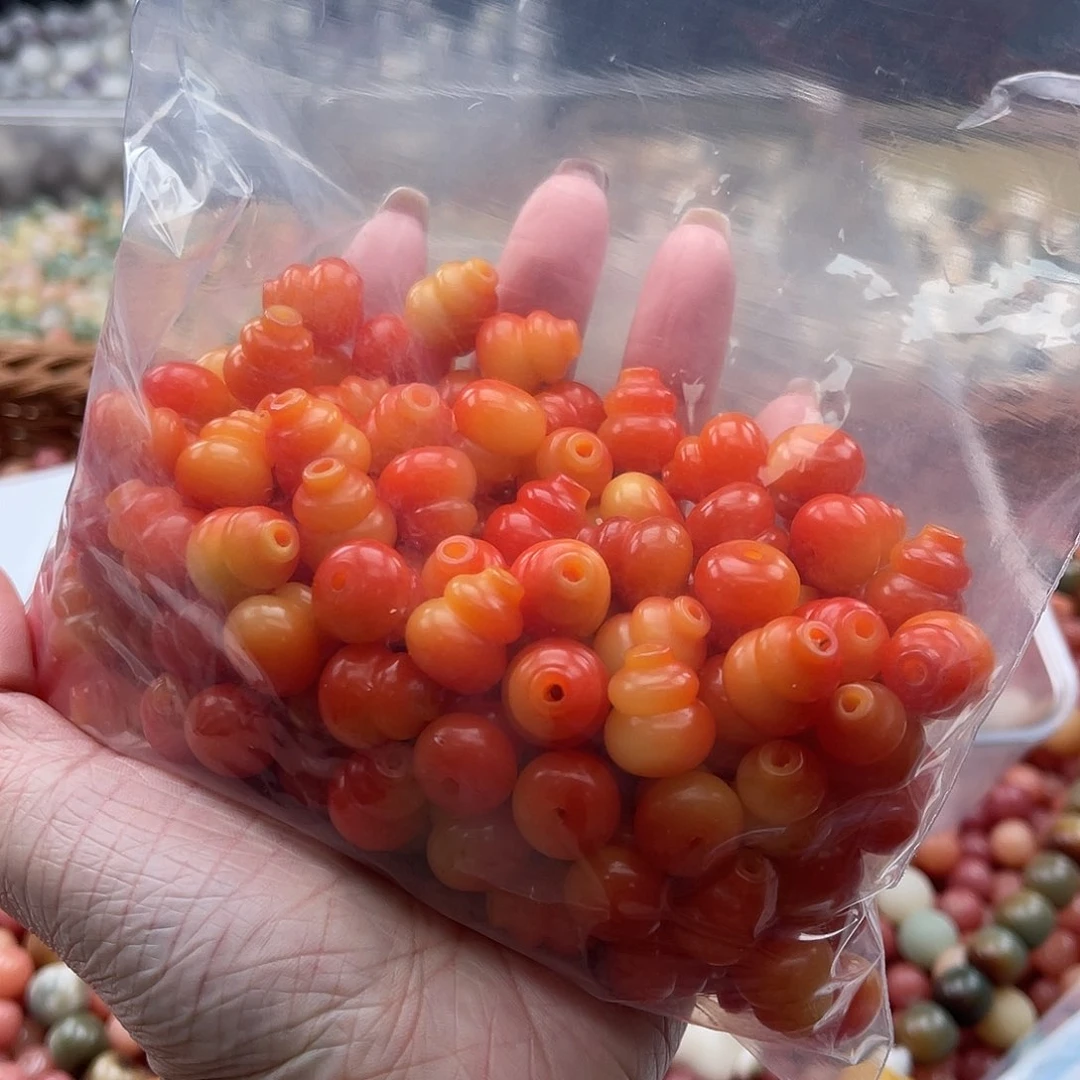 白玉菩提吊坠C/12mm/20+2颗