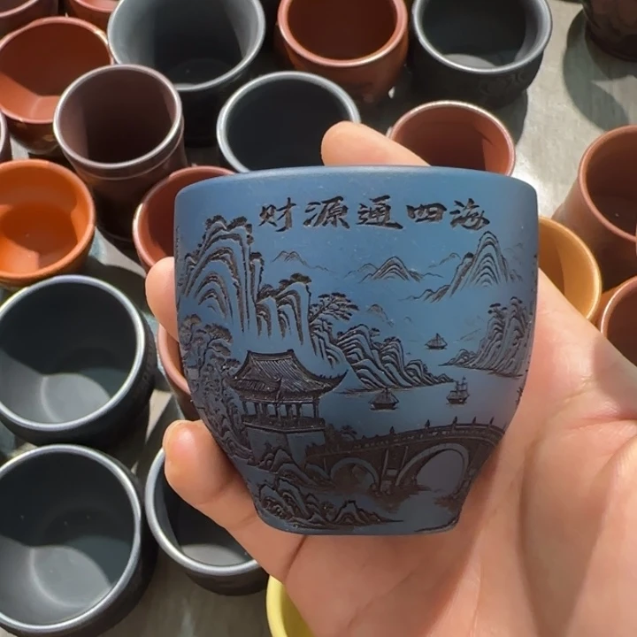 茶杯紫砂全手工制作工艺