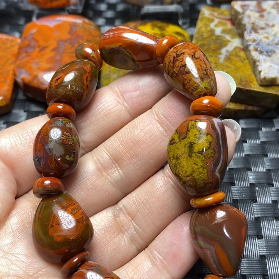 玛瑙/玉髓挂件未镶嵌用****9