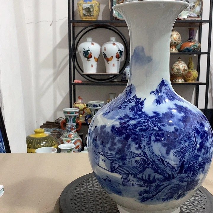 陶摆件博古架陶瓷摆件