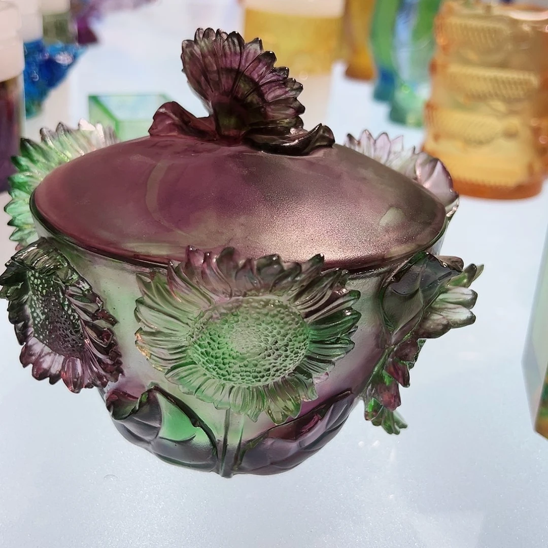 【闪购商品】琉璃手工艺品向日葵