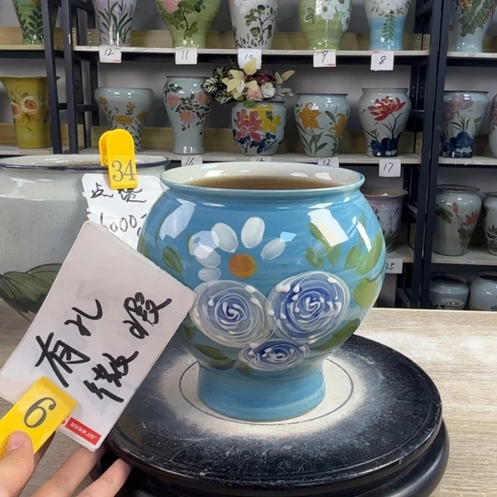 罐1tc景德镇陶瓷花盆