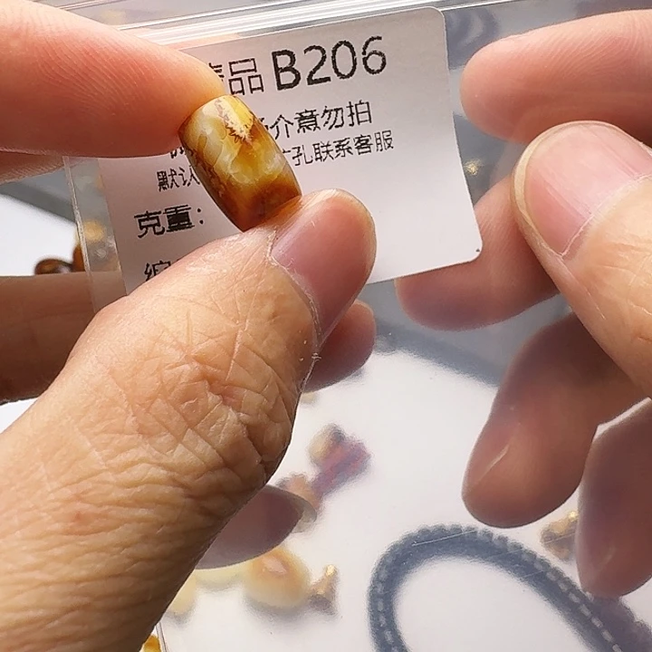 裸石琥珀未镶嵌琥珀