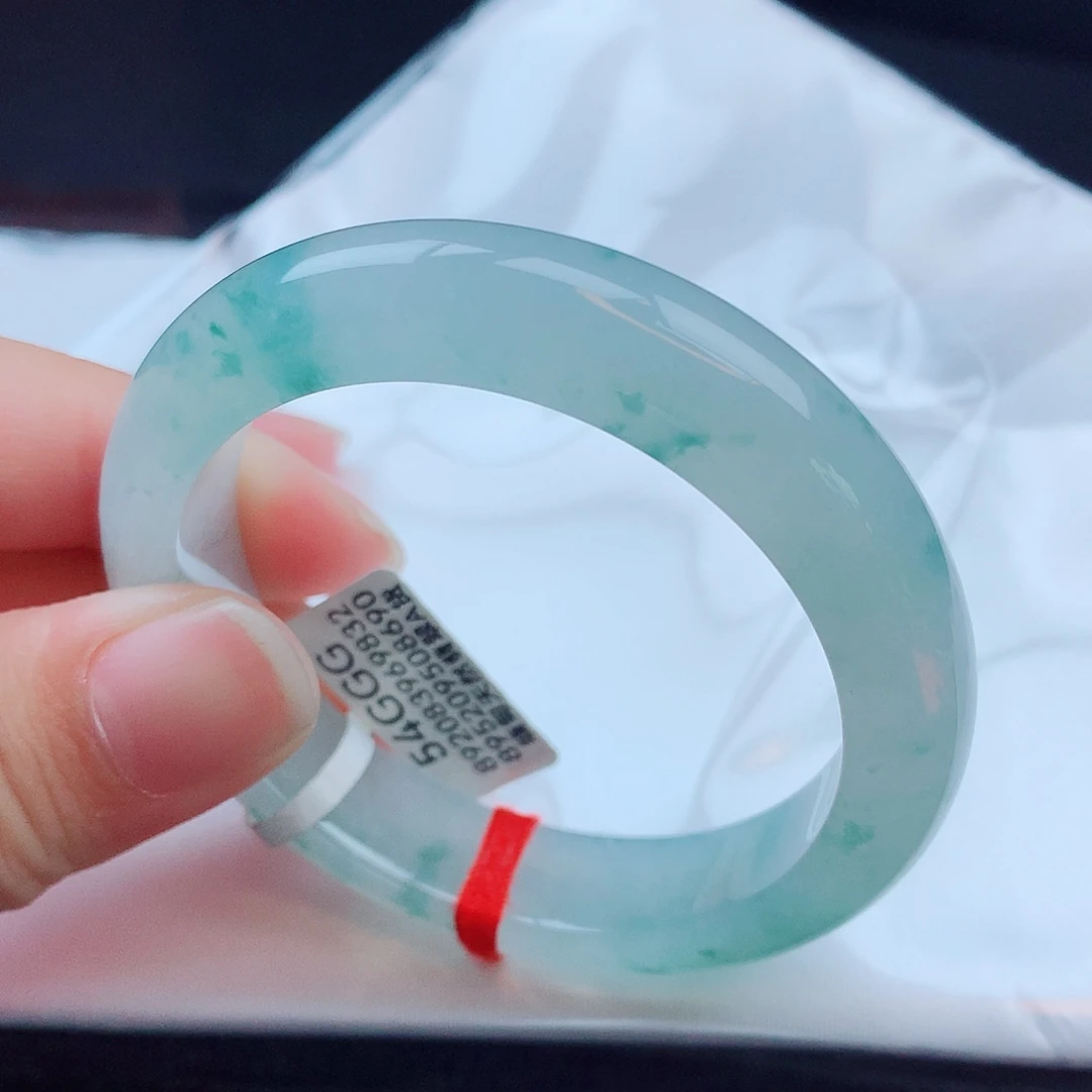 翡翠未镶嵌手镯天然缅甸翡翠A货手镯