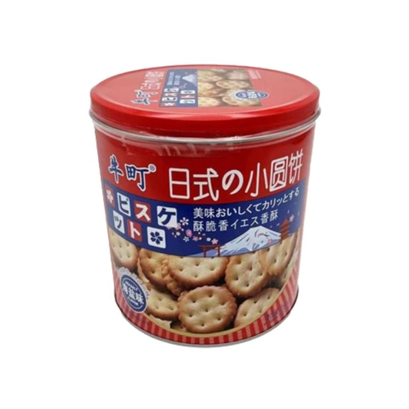 得得兴小圆饼海盐味饼干227g