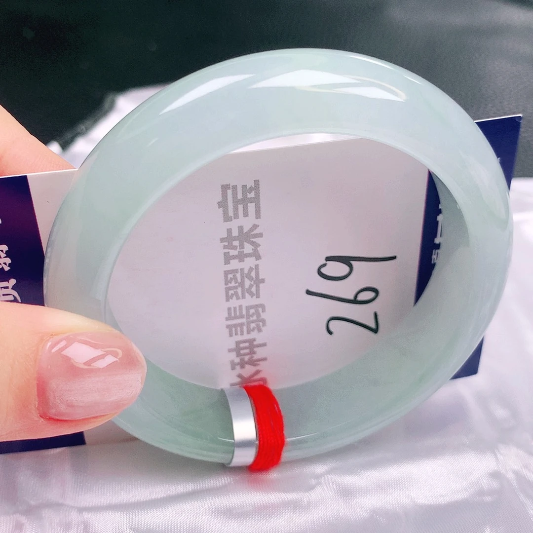 翡翠未镶嵌手镯缅甸天然a货翡翠