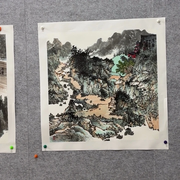 国画花鸟等多种鸟类的栖息地