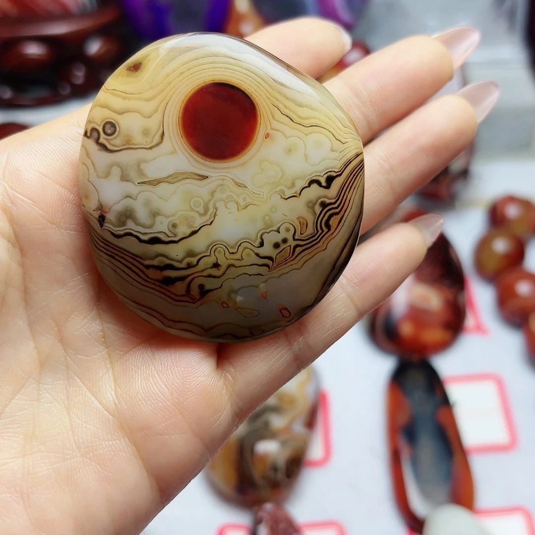 玛瑙/玉髓珠宝奇石合金海*