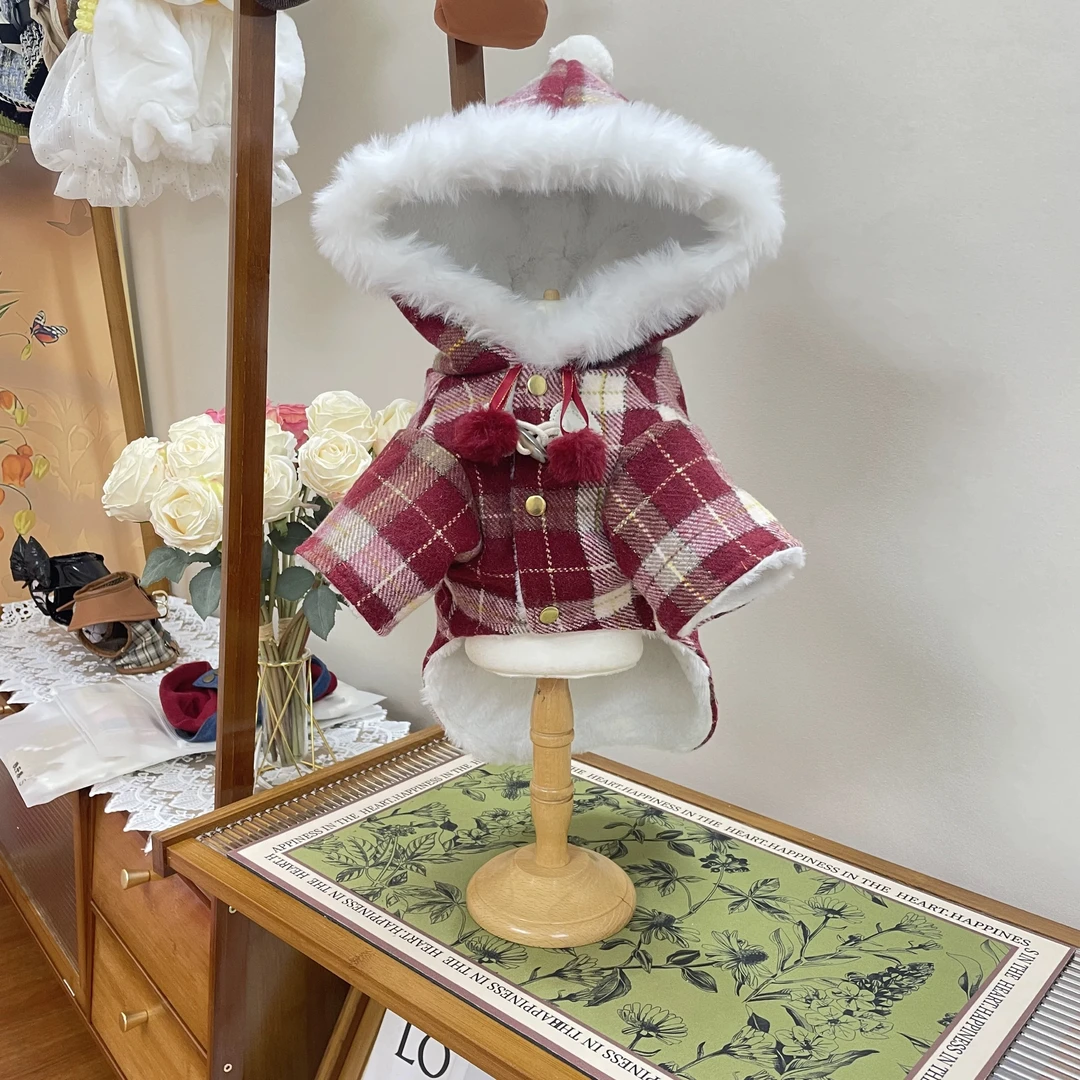 狗狗衣服冬季保暖过年雪纳瑞比熊泰迪西高地柴犬宠物外套【三】