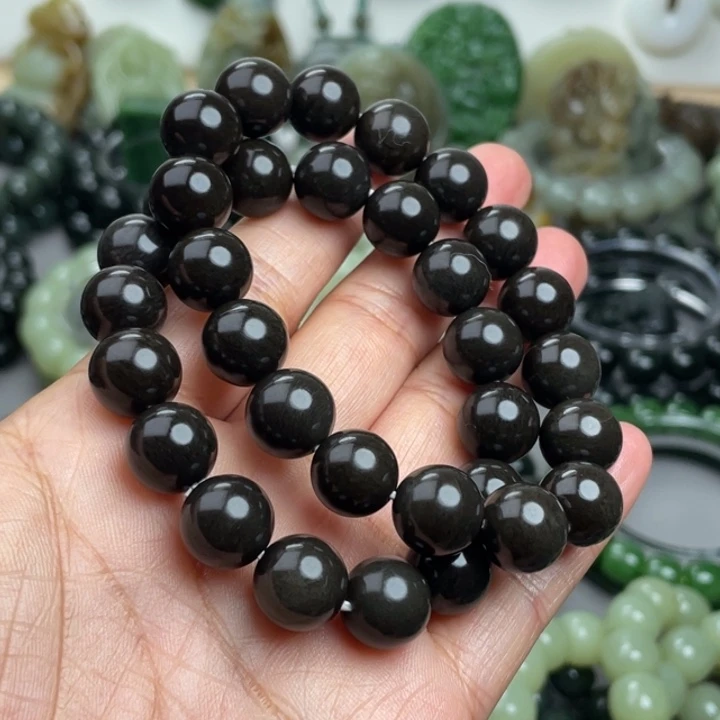 和田玉未镶嵌手串