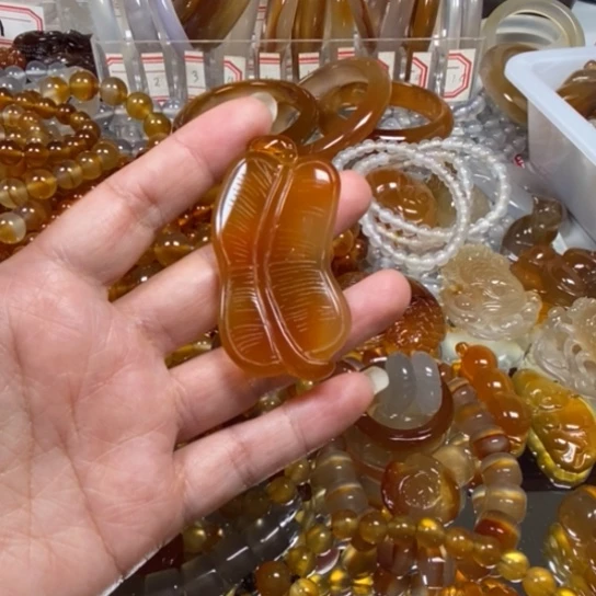 未镶嵌玛瑙吊坠玛瑙/玉髓