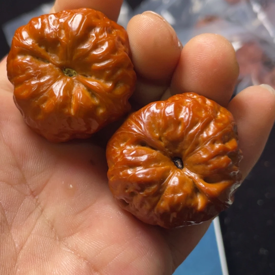 A***刚文玩核桃吊坠大李子文玩核桃1052