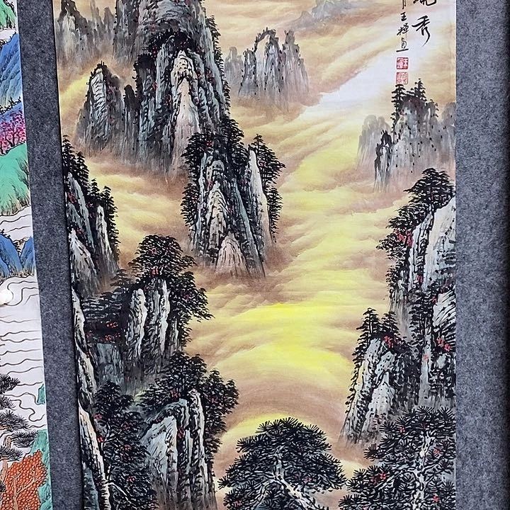 手绘国画作品欣赏作品