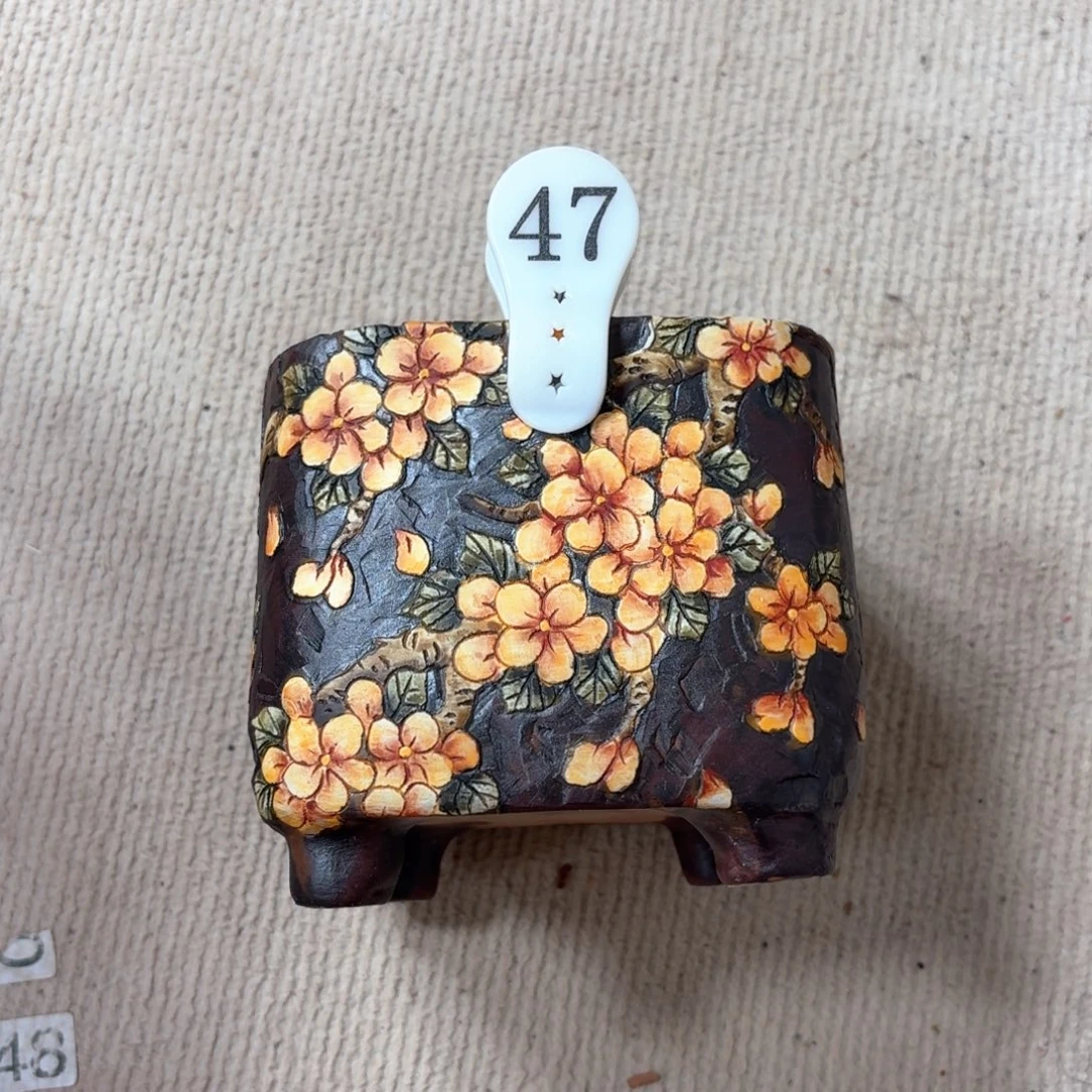 一***6紫砂花盆陶瓷多肉花盆精品