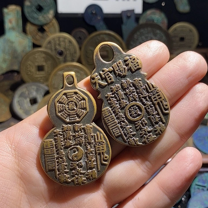 铜现代花钱工艺品工艺品