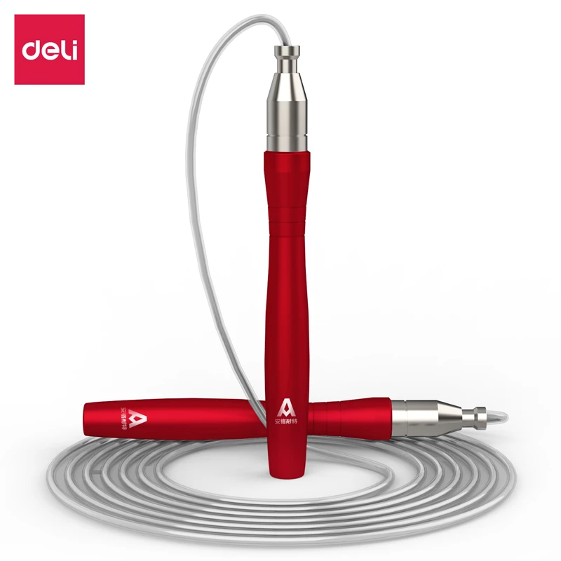 福利得力安格耐特F4146自锁合金手柄钢丝跳绳