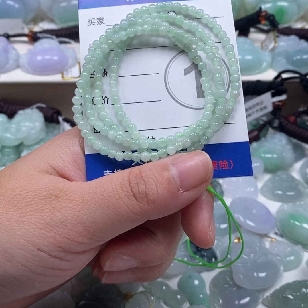 翡翠未镶嵌颈饰天然翡翠