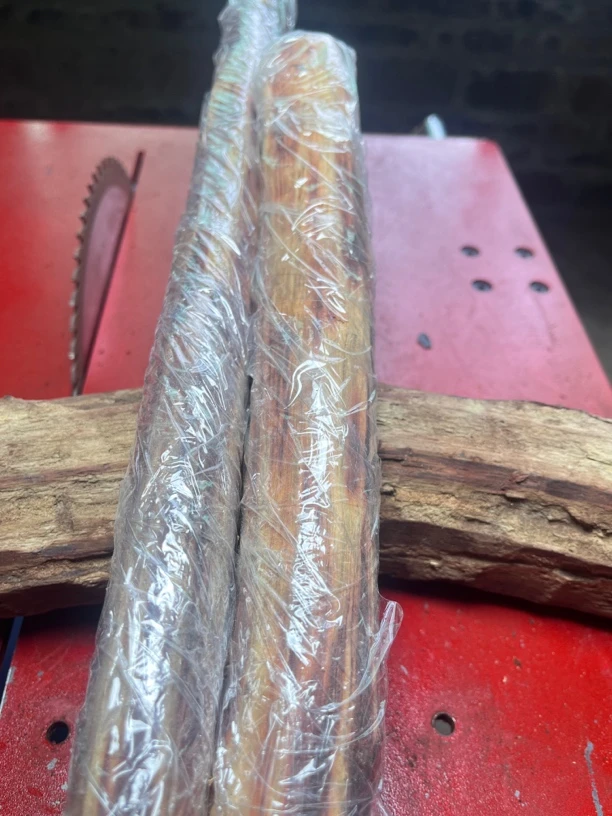 黄花梨定制瘤疤对眼手串