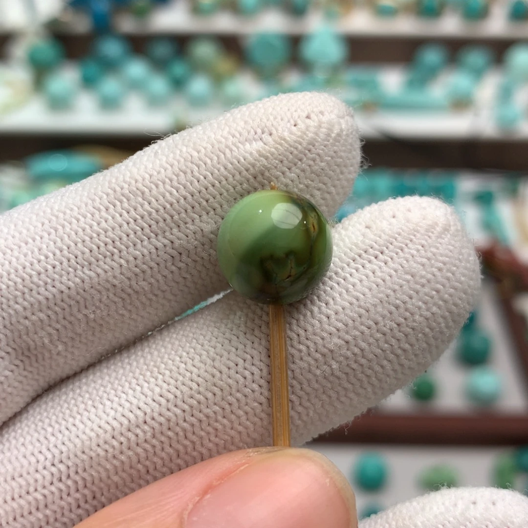 绿松石未镶嵌散珠