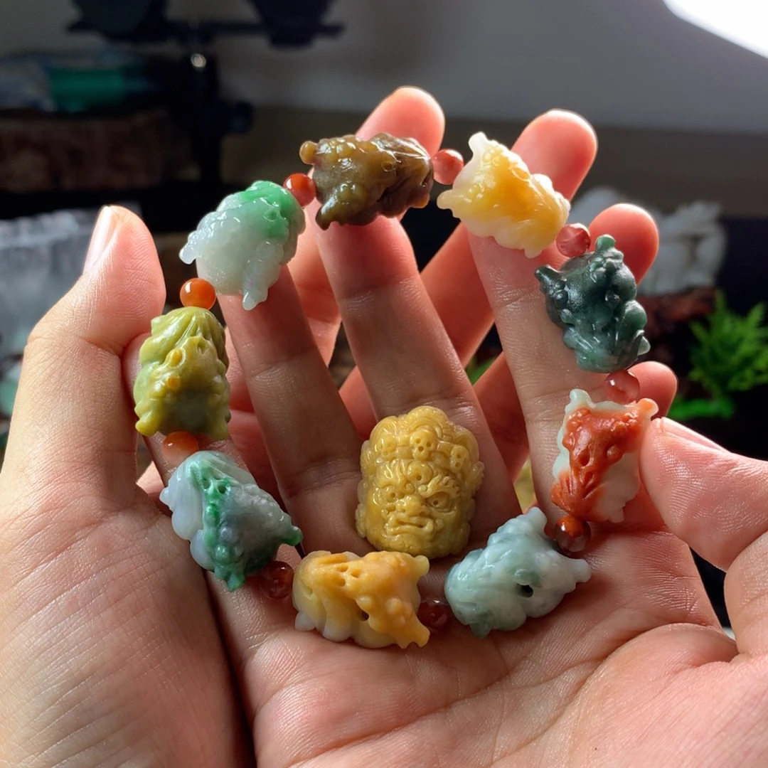 定制翡翠未镶嵌冰**梦翡翠