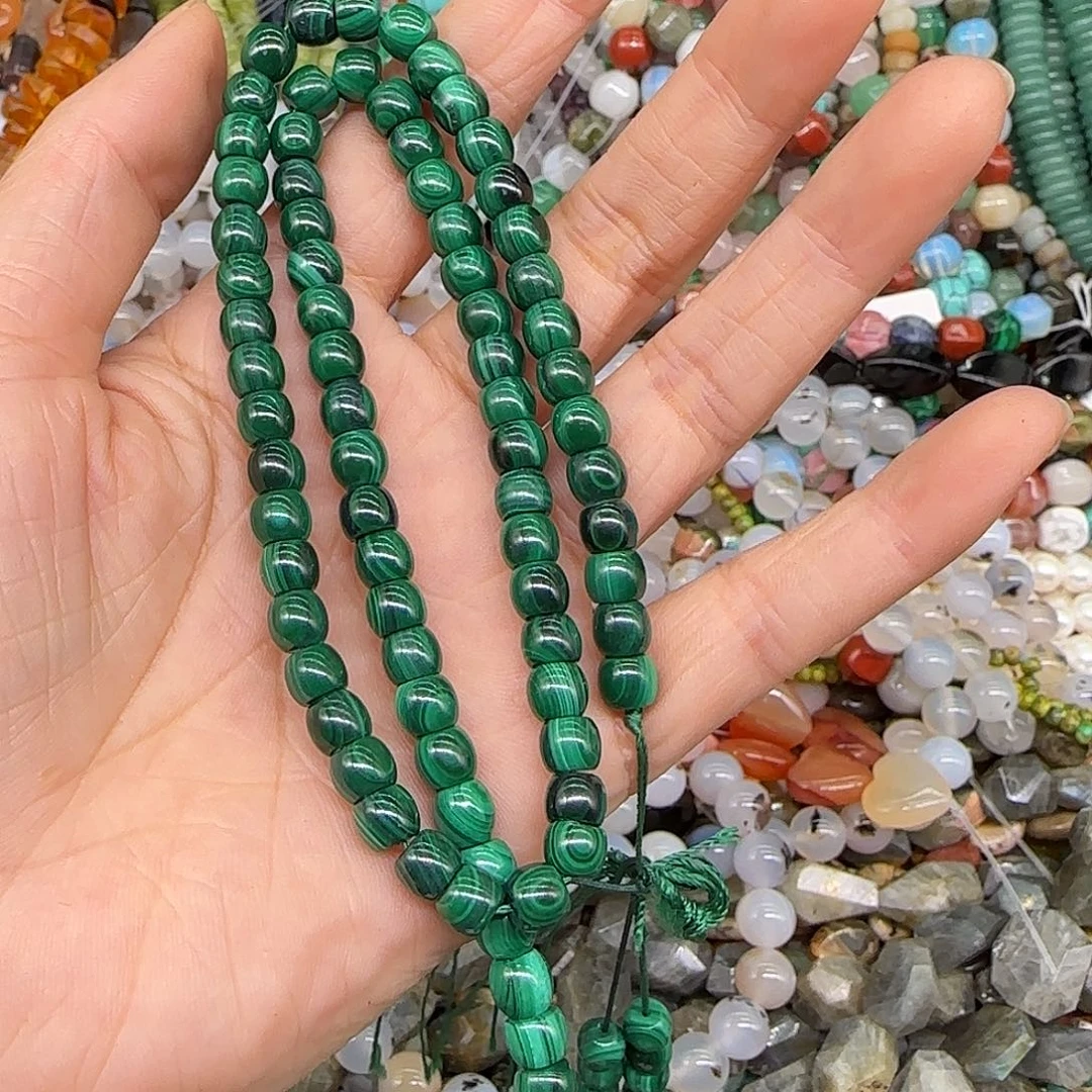 玛瑙/玉髓合金珠宝半成品晴**里孔雀石老型拍两84发一条