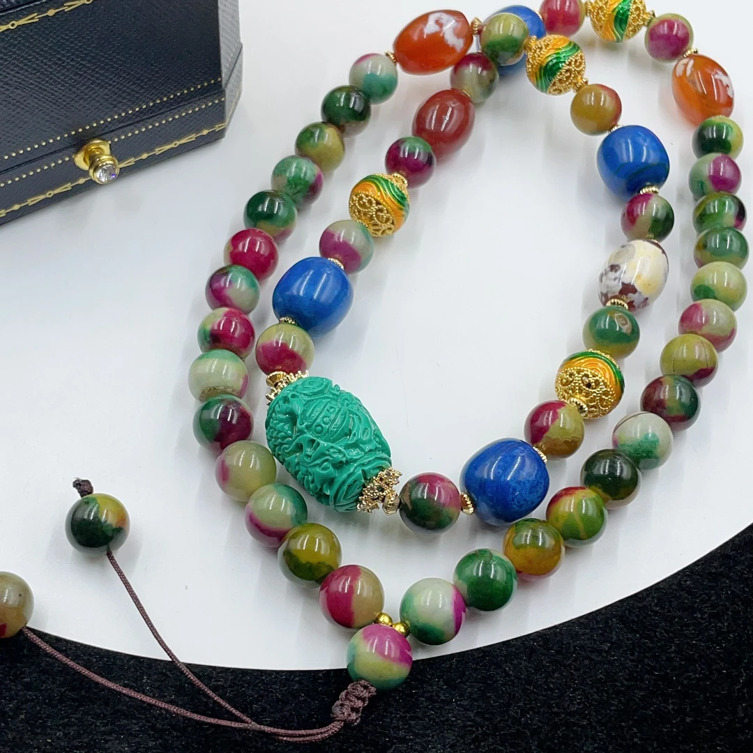 4365   源浆凤尾石 项链多样性发货