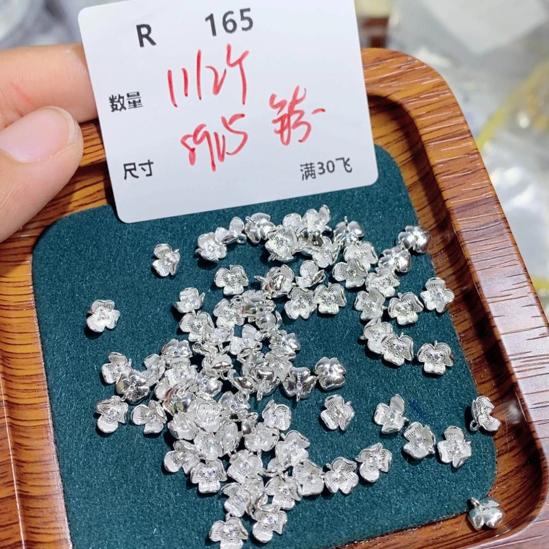 银S925镶嵌颈饰水晶R165