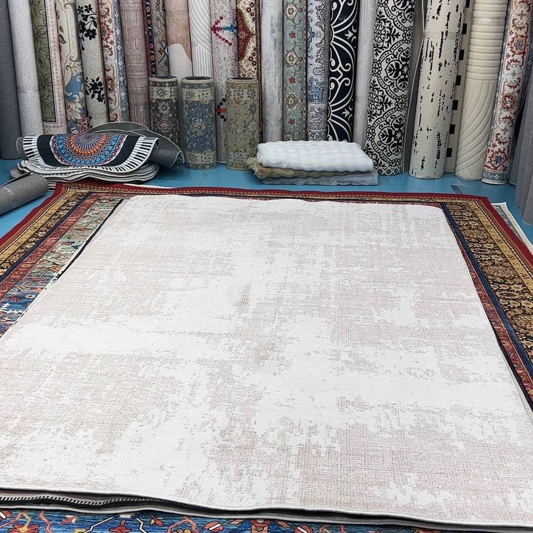 混纺200×300误差±1-3cm精编细砂仿羊绒棉布底微瑕