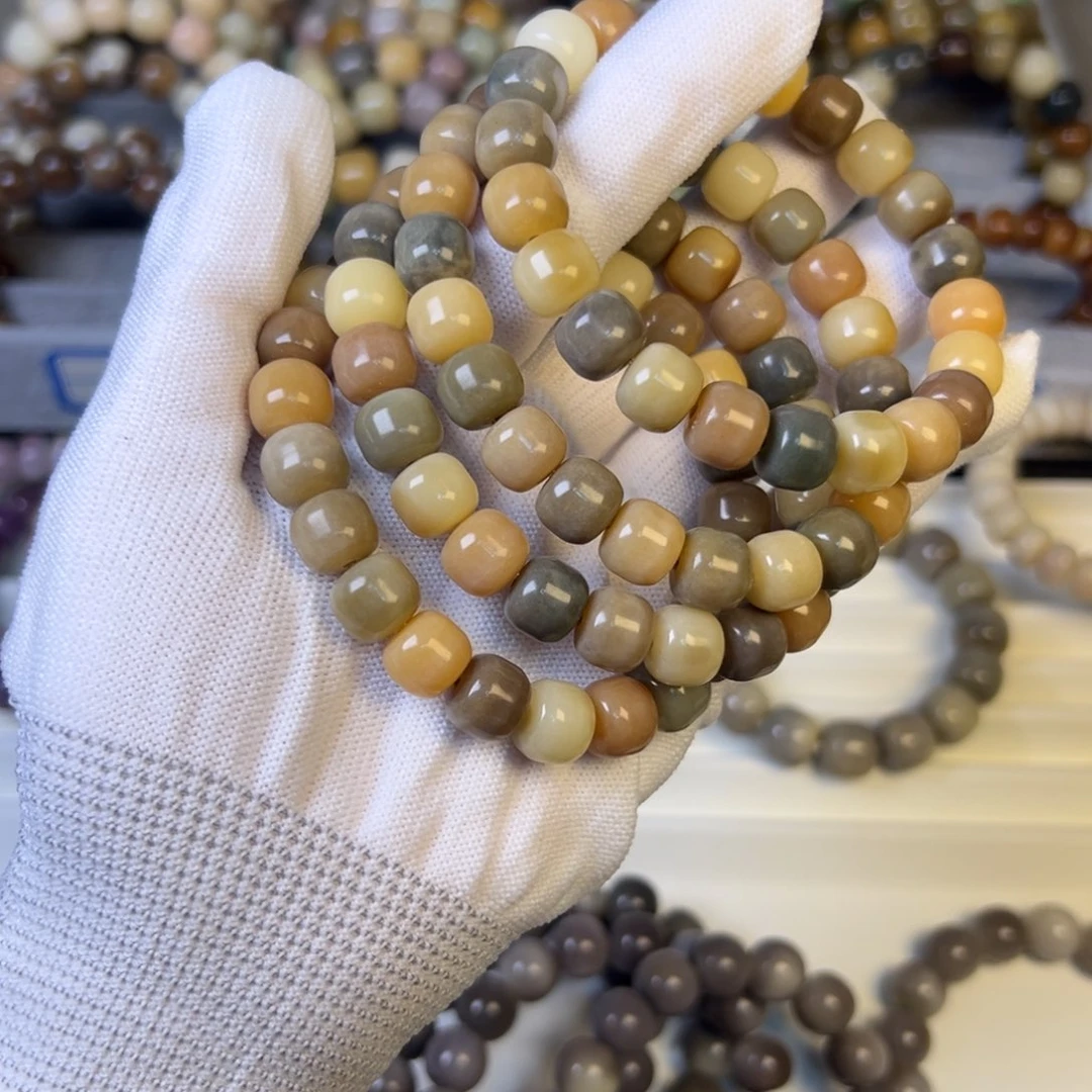 手串菩提根/象牙果多宝汉堡卡11  随机发