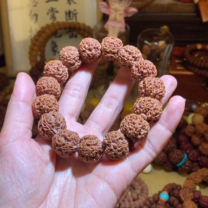 吊坠金刚菩提195原籽一物红绳