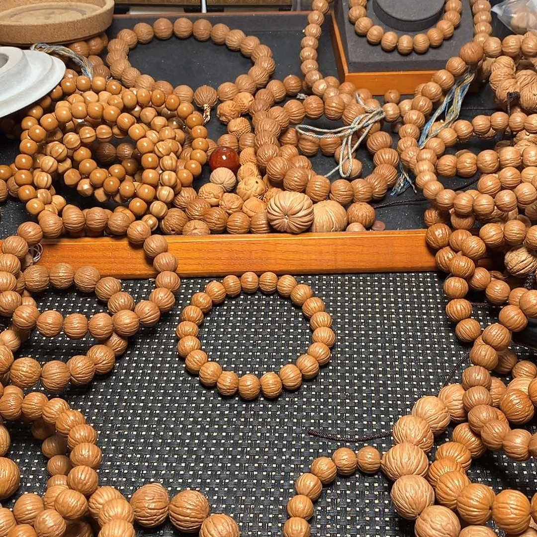 猴头核桃吊坠C***，南瓜1.32尺寸8颗