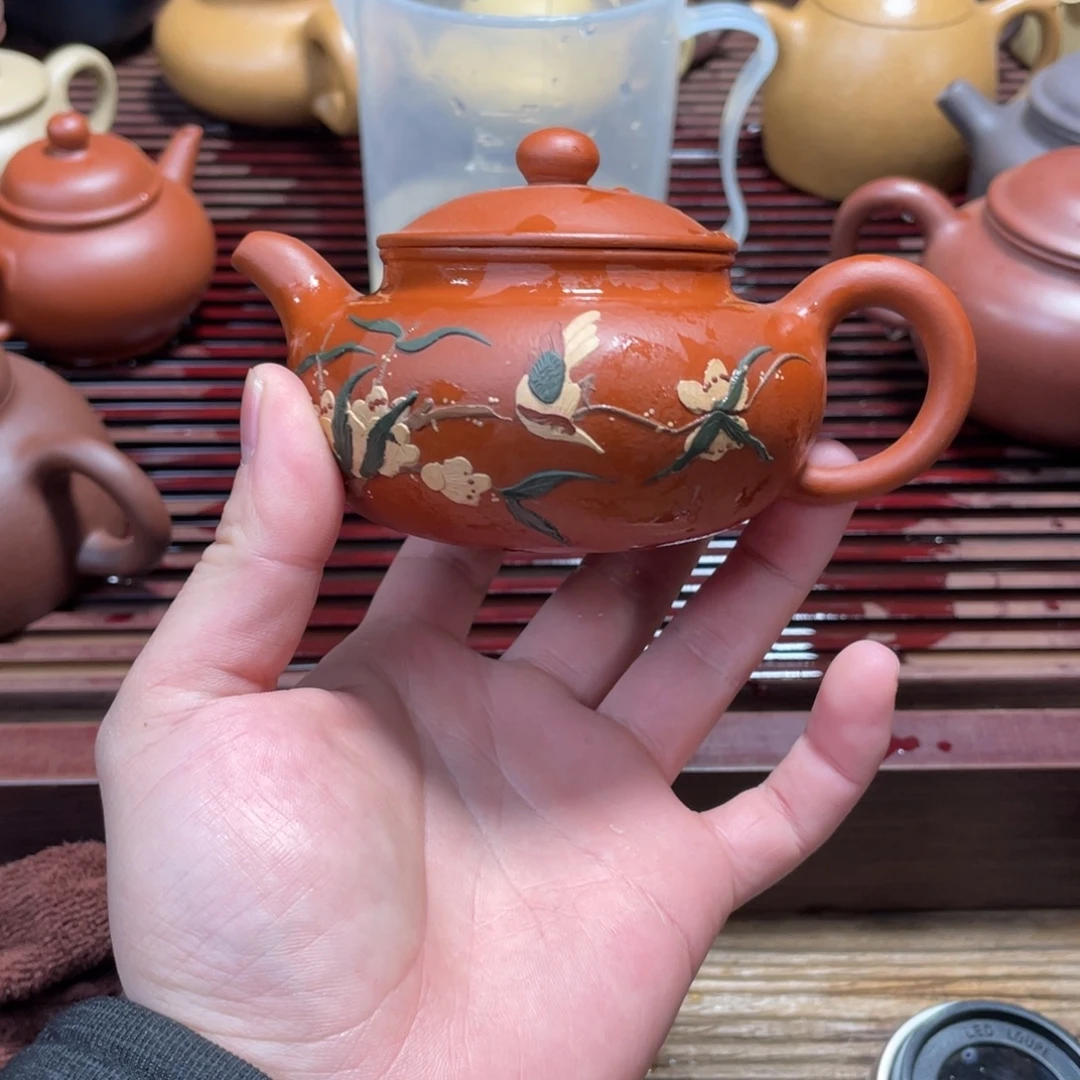 紫砂茶杯宜兴原矿