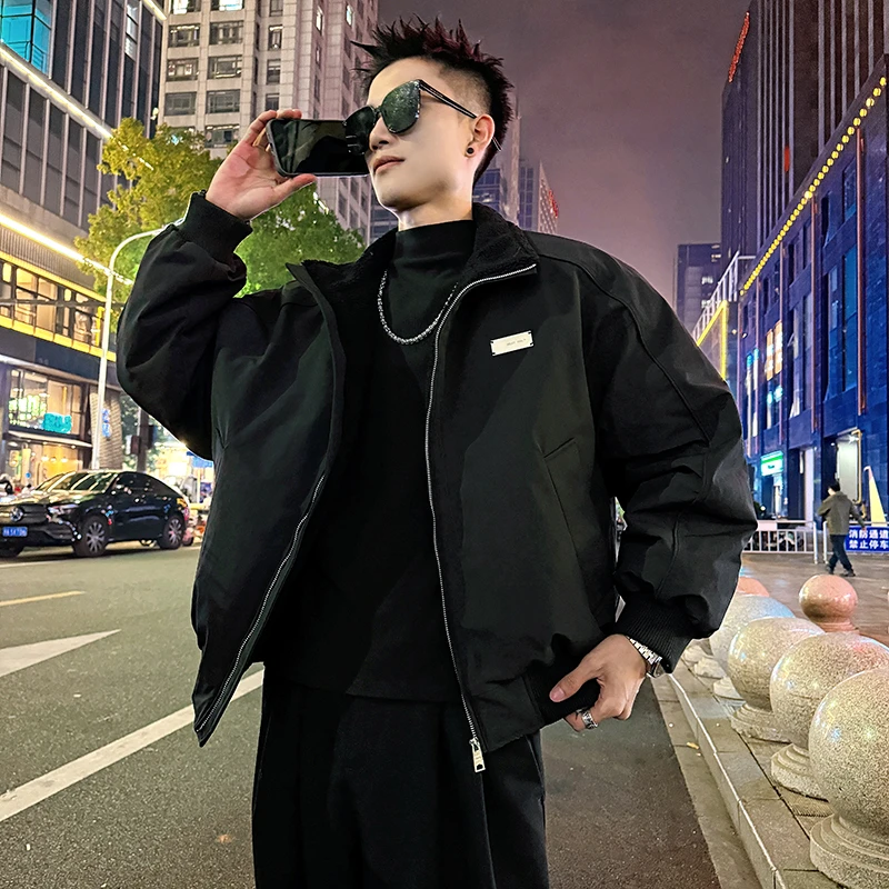 冬季爆款座山雕毛领棉服外套男冬季加厚保暖袄子2025新款冬装棉衣