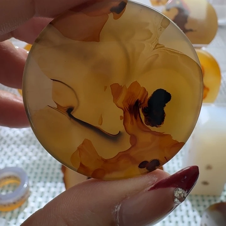 玛瑙/玉髓未镶嵌项链