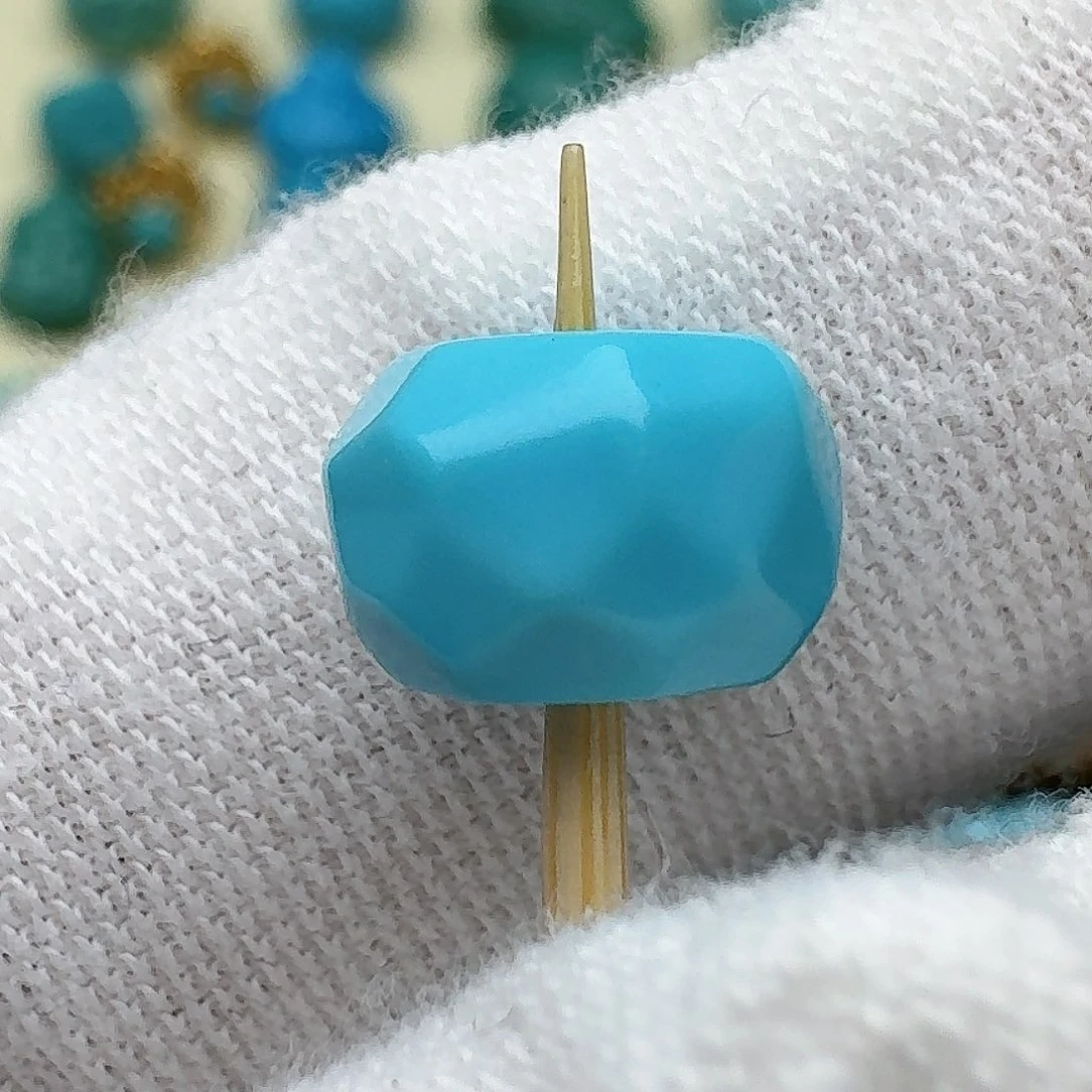 绿松石未镶嵌直切无相9.5