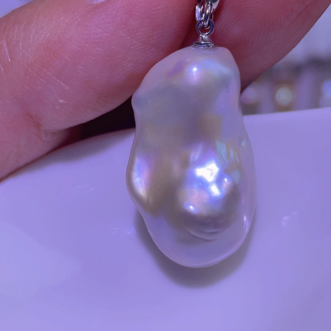 未镶嵌天然淡水珍珠吊坠淡水珍珠