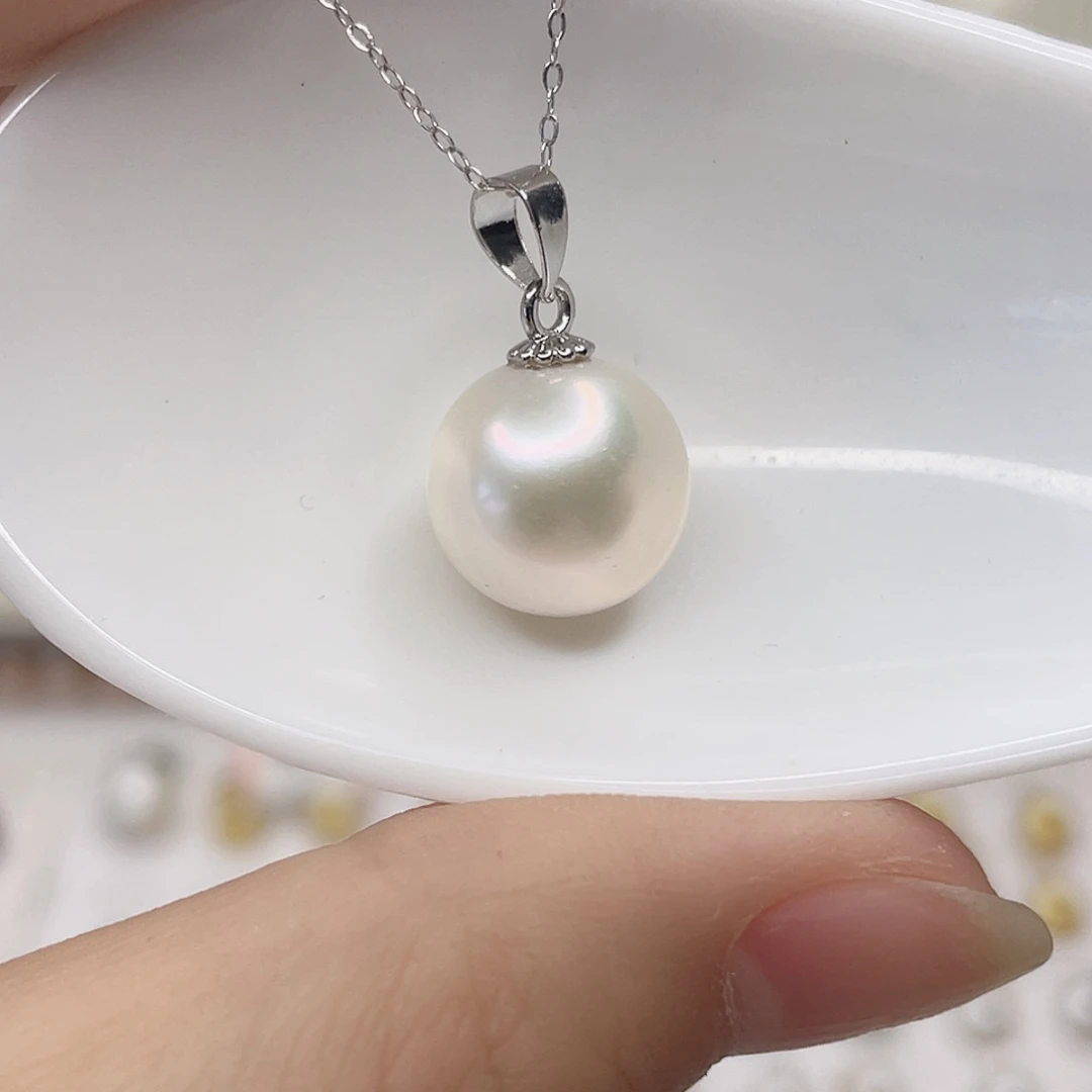 淡水珍珠吊坠(赠链)合金