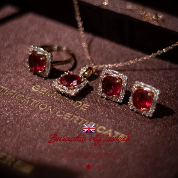 铜合金仿水晶项链 【3002】｜经款收CrownFrett工匠流光溢彩