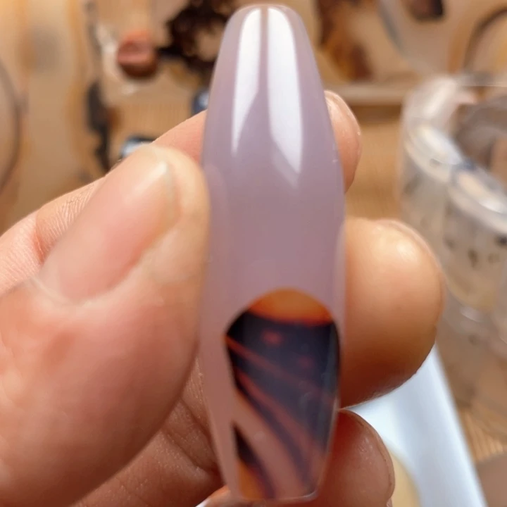 玛瑙/玉髓吊坠未镶嵌泉*