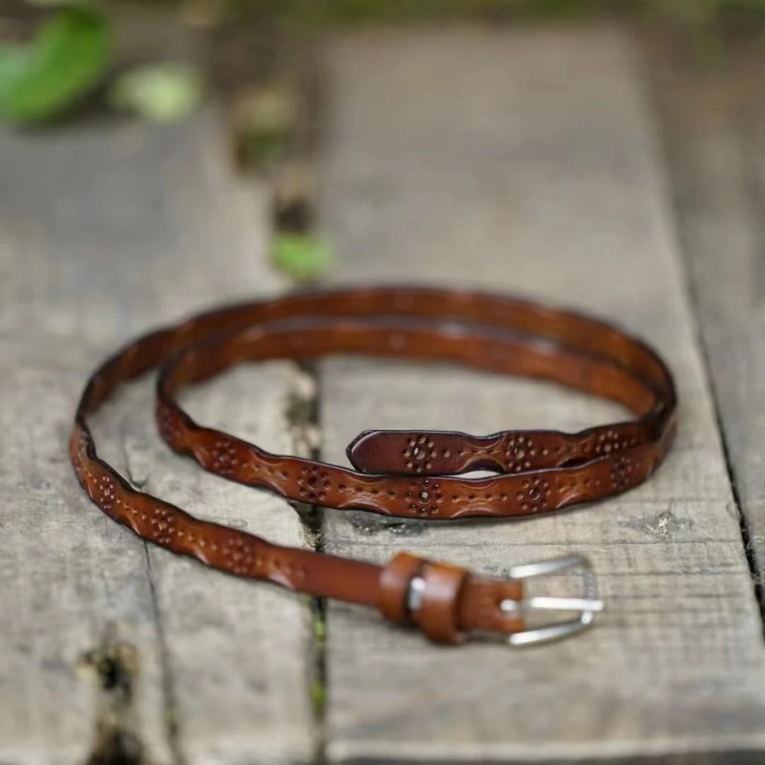 游尘衣物/手工镂空腰带