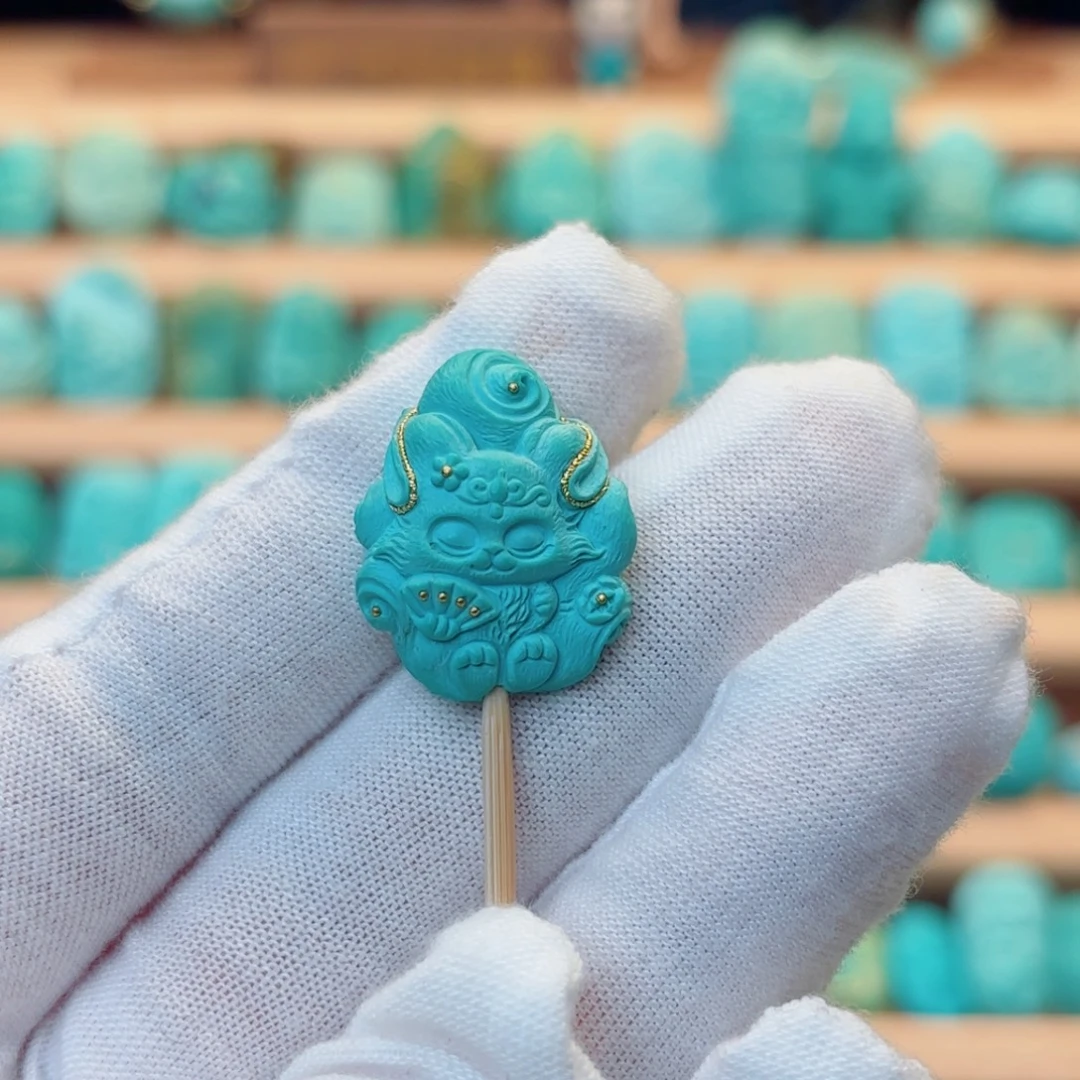 绿松石未镶嵌配饰