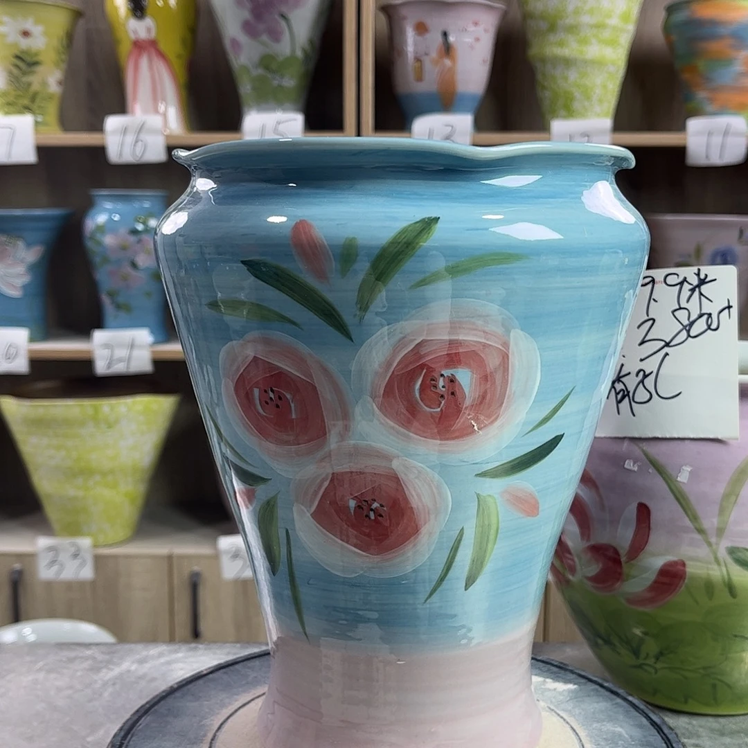 景德镇陶瓷花盆花盆