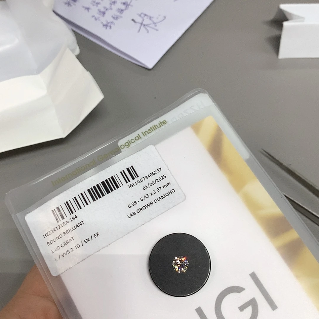 实验室培育钻石裸石未镶嵌Y*J