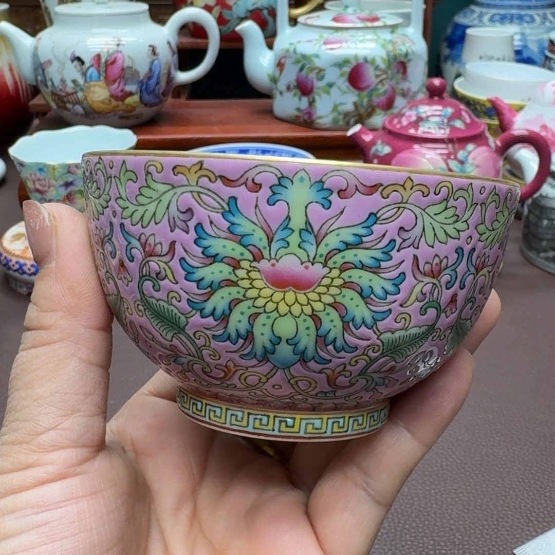 瓷片景德镇仿古手工制作精品展示