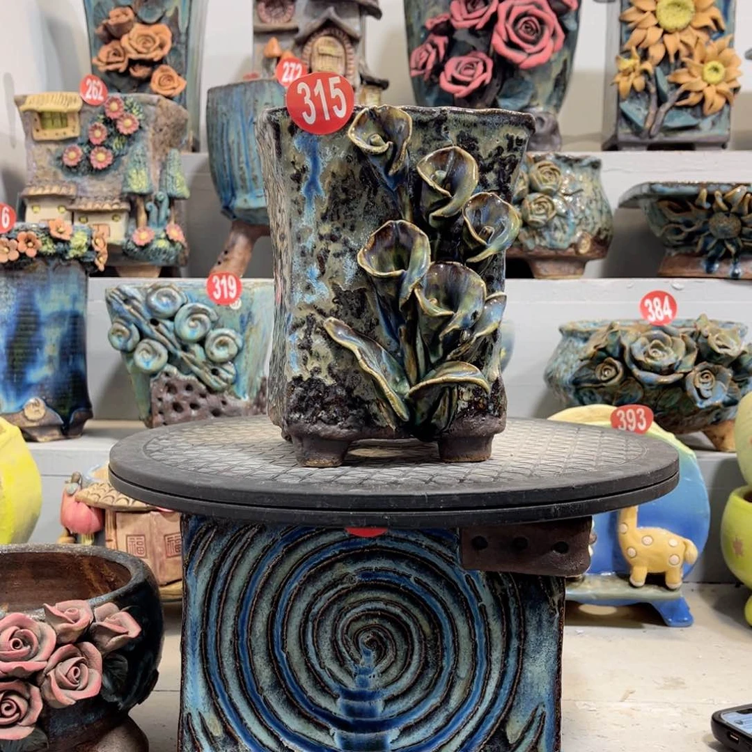 陶瓷315 号陶然花盆福利