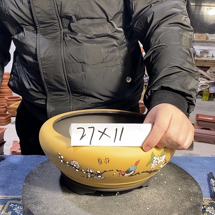 紫砂花盆紫砂艺术