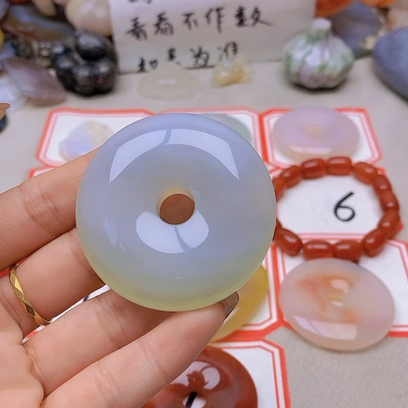 【闪购商品】未镶嵌玛瑙/玉髓珠宝半成品陇*